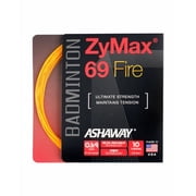 Ashaway ZyMax 69 Fire Badminton String Set-Fire Orange
