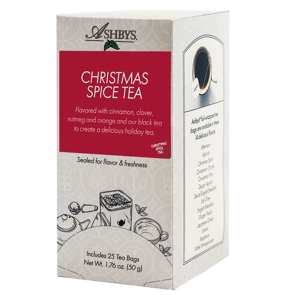 Ashbys Tea Christmas Spice Tea Bags - 25 Count Box