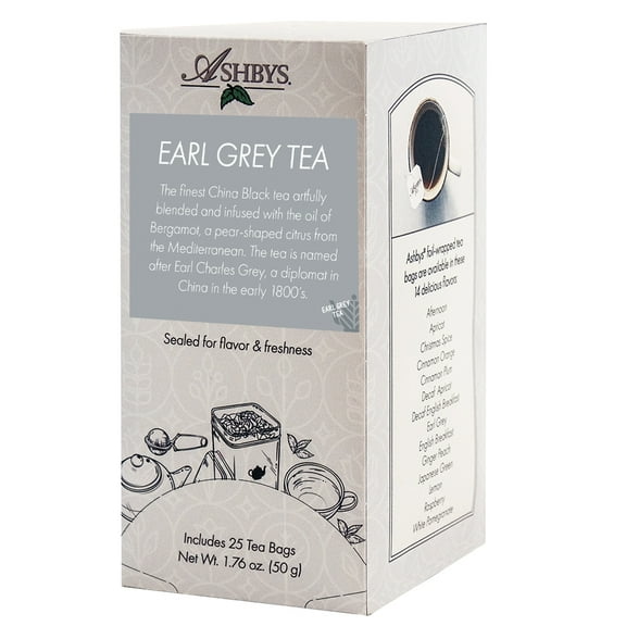 Ashbys Tea Earl GreyTea Bags - 25 Count Box