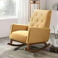 thumbnail image 1 of Ashcroft Furniture Co Demetrius Solid Wood Rocking Chair, 1 of 2