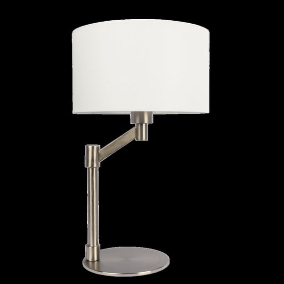 Ashcroft Furniture Horizon Brushed Nickel Table Lamp with On/Off Switch