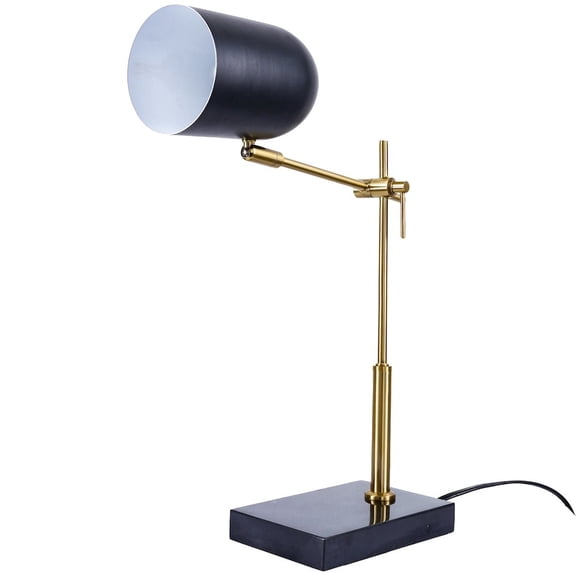 Ashcroft Furniture Lumora Table Lamp - Black outer - White inner
