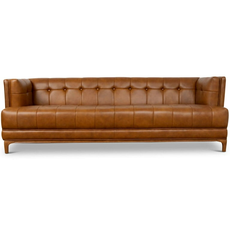 Ashcroft Furniture Mara Tufted Leathe...