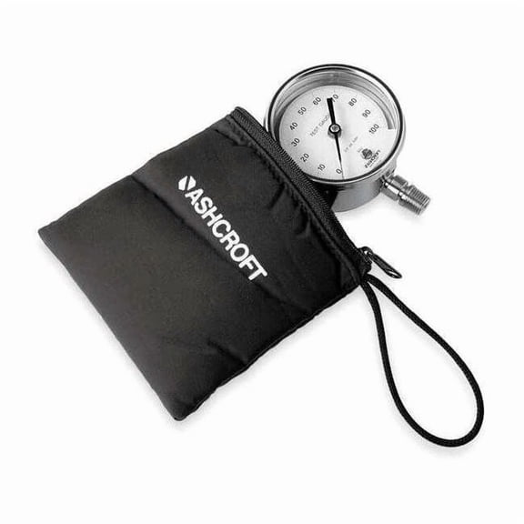 Ashcroft Pressure Gauge,0 to 100 psi,3In,1/4In 30-1084S 02L 100 PSI