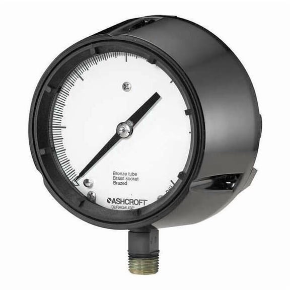 Ashcroft Pressure Gauge,0 to 5000 psi,4-1/2In 451259SD04L5000#