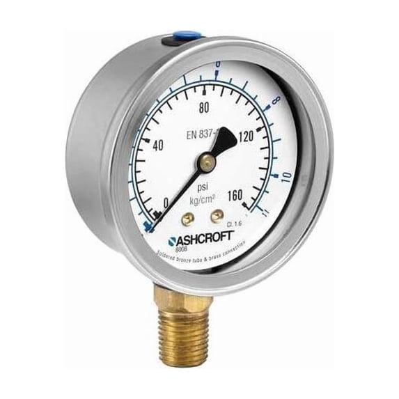 Ashcroft Pressure Gauge 638008A4F02LP0L30#