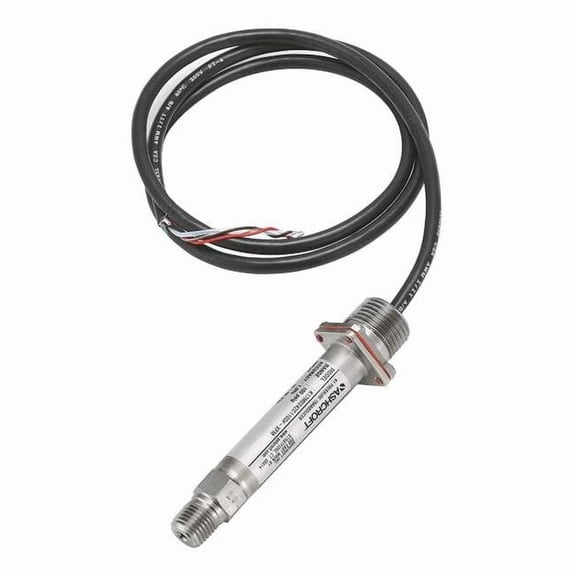 Ashcroft Pressure Transducer,Range 0 to 100 psi K17MO242C1100#XFM