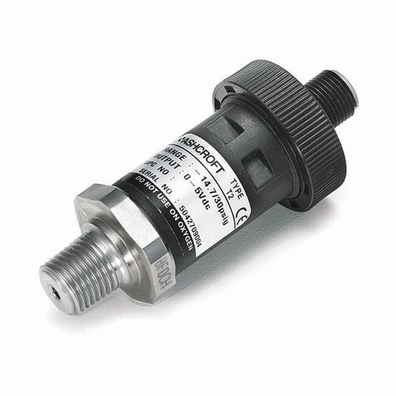 Ashcroft Pressure Transducer,Pressure 100 PSI T27M0242EW100#GXCY
