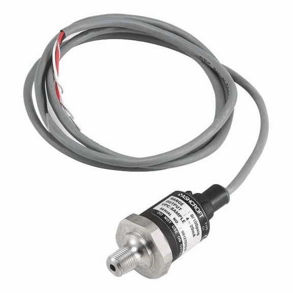 Ashcroft Transducer,0 to 100 psi,Output 1 to 5VDC G17M0115F2100#