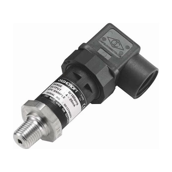 Ashcroft Pressure Transducer,Range 0 to 3000 psi, G17M0242CD3000#