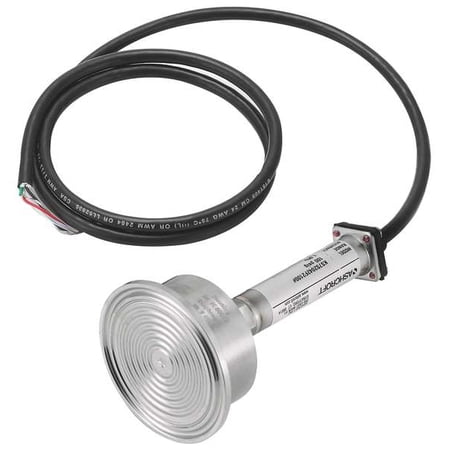 ASHCROFT KS7S2042F2100# Sanitary Transducer,Range 0 to 100psi