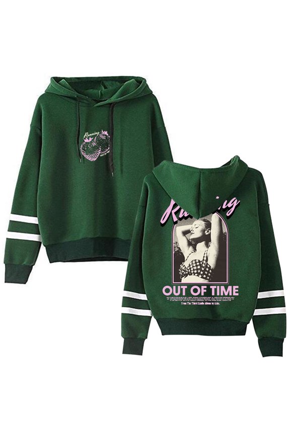 Ashe Running Out Of Time Logo Merch Pocketless Parallel Bars Sleeve Streetwear Long Sleeve T-Shirts