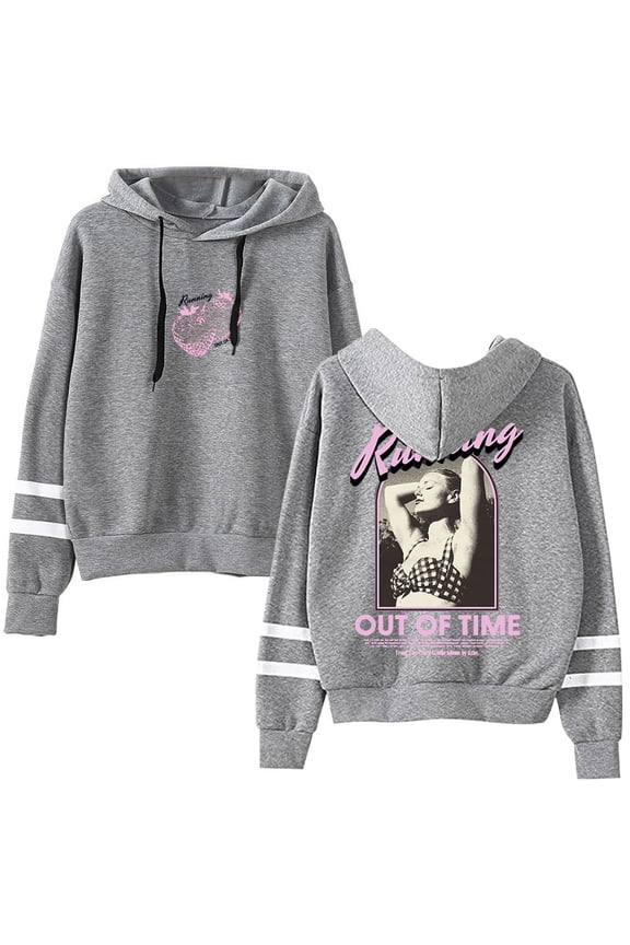 Ashe Running Out Of Time Logo Merch Pocketless Parallel Bars Sleeve Streetwear Long Sleeve T-Shirts