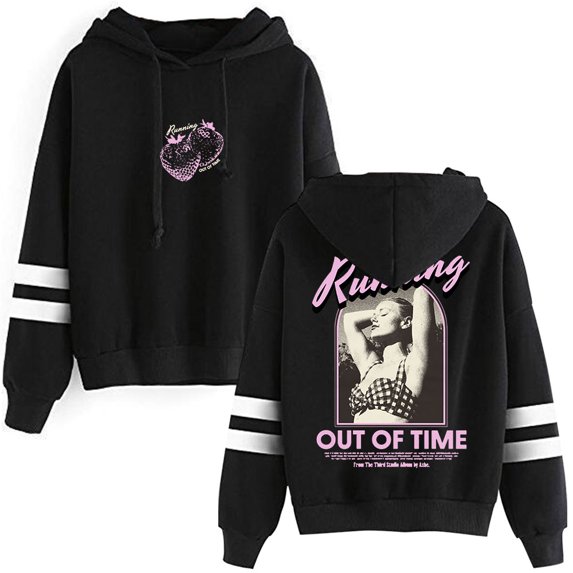 Ashe Running Out Of Time Logo Merch Pocketless Parallel Bars Sleeve Streetwear Long Sleeve T-Shirts