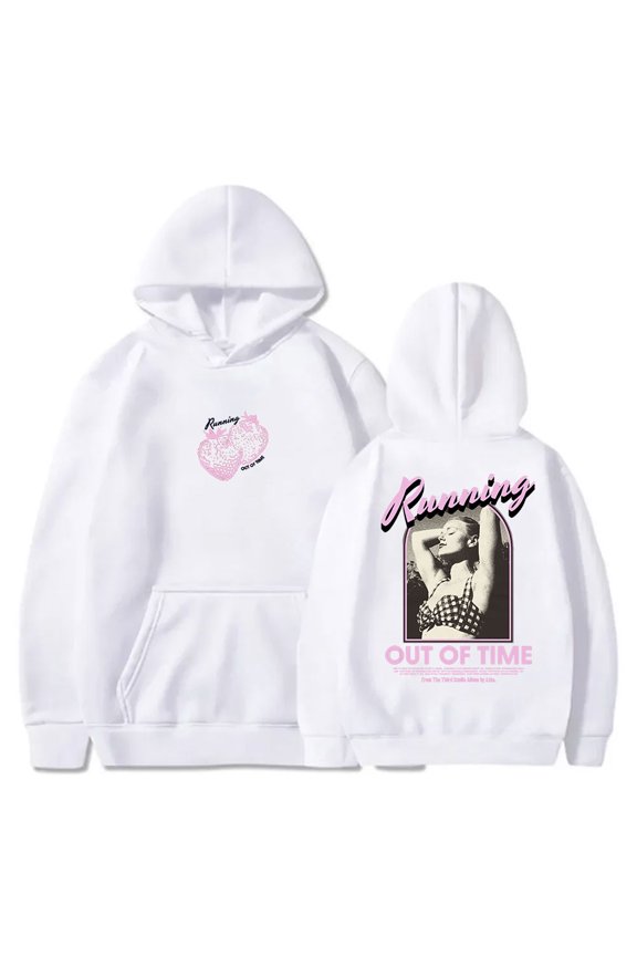 Ashe Running Out Of Time Merch Hoodies Cosplay Women Men Fashion New Logo Long Sleeve Sweatshirts