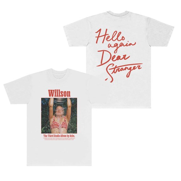 Ashe Willson Album Tee Singer New Logo Merch T-Shirts Summer Women Men Fashion Casual Short Sleeve