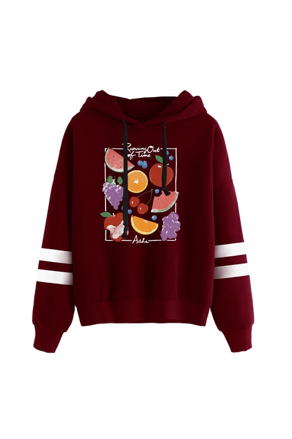 Ashe Willson Running Out Of Time Logo Merch Pocketless Parallel Bars Sleeve Streetwear Long Sleeve