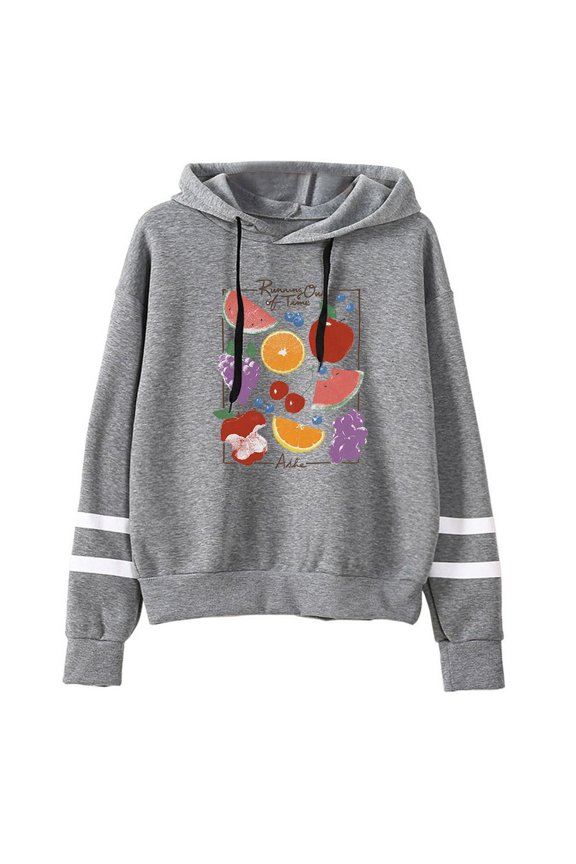 Ashe Willson Running Out Of Time Logo Merch Pocketless Parallel Bars Sleeve Streetwear Long Sleeve