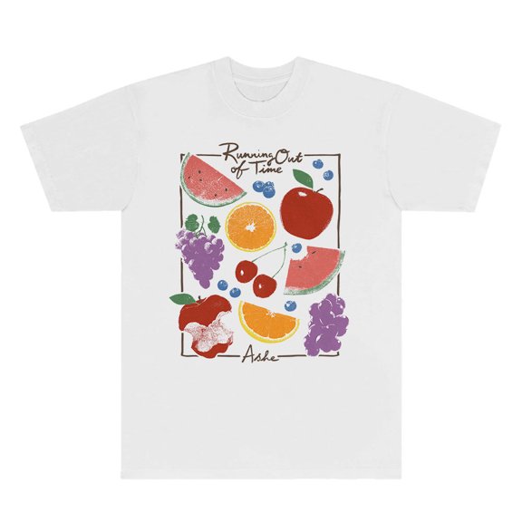 Ashe Willson Running Out Of Time Logo Merch T-Shirts Cosplay Women Men Fashion Casual Short Sleeve Tee