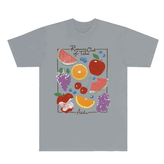 Ashe Willson Running Out Of Time Logo Merch T-Shirts Cosplay Women Men Fashion Casual Short Sleeve Tee