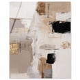 thumbnail image 1 of Ashen Gold Acrylic Print Neutral Abstract Art by Art Remedy, Ready to Hang, 24 x 30, 1 of 6