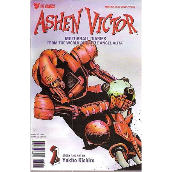 Ashen Victor #2 VF ; Viz Comic Book