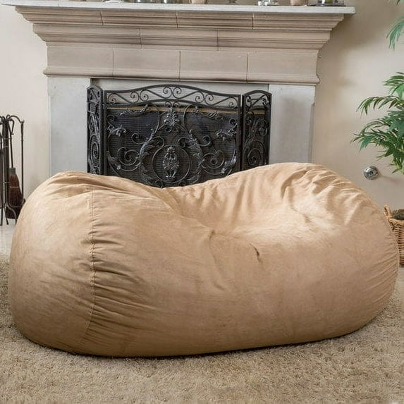 Asher Bean Bag Sofa, Tan