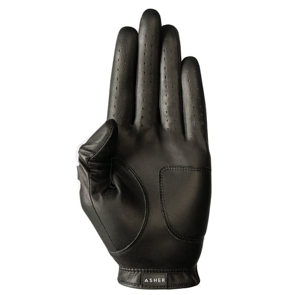 Asher Black DeathGrip Premium Golf Glove Men Right Hand Size Small Regular Men