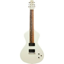 Asher Guitars & Lap Steels Electro Hawaiian Junior Lap Steel Guitar Antique White