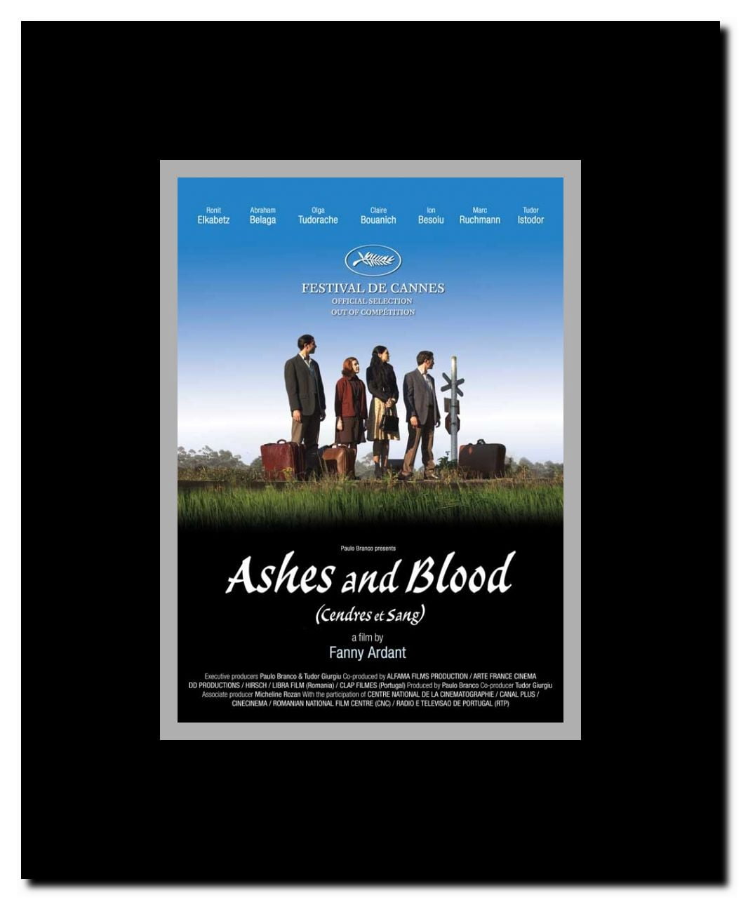 Ashes and Blood Framed Movie Poster