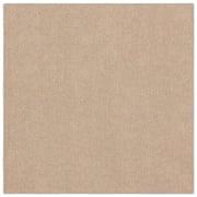 Asheville Rib Beige Residential 18 in. x 18 in. Peel and Stick Carpet Tile Square 27 sq. ft. 12 Tiles Per Box