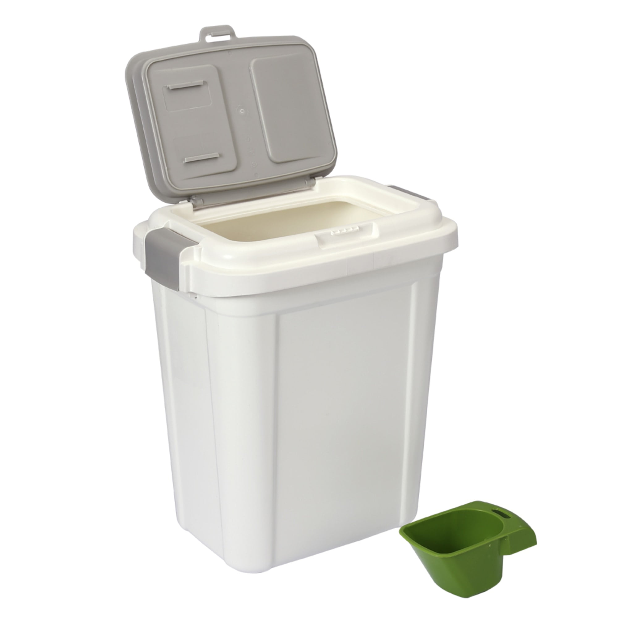 Ashfield & Harkness Airtight Pet Food Storage Container, up to 20 Lbs/ 23 Qt For Dog Cat Bird and Other Pet Food Storage, Easy Acces Including Scoup, Easy Acces
