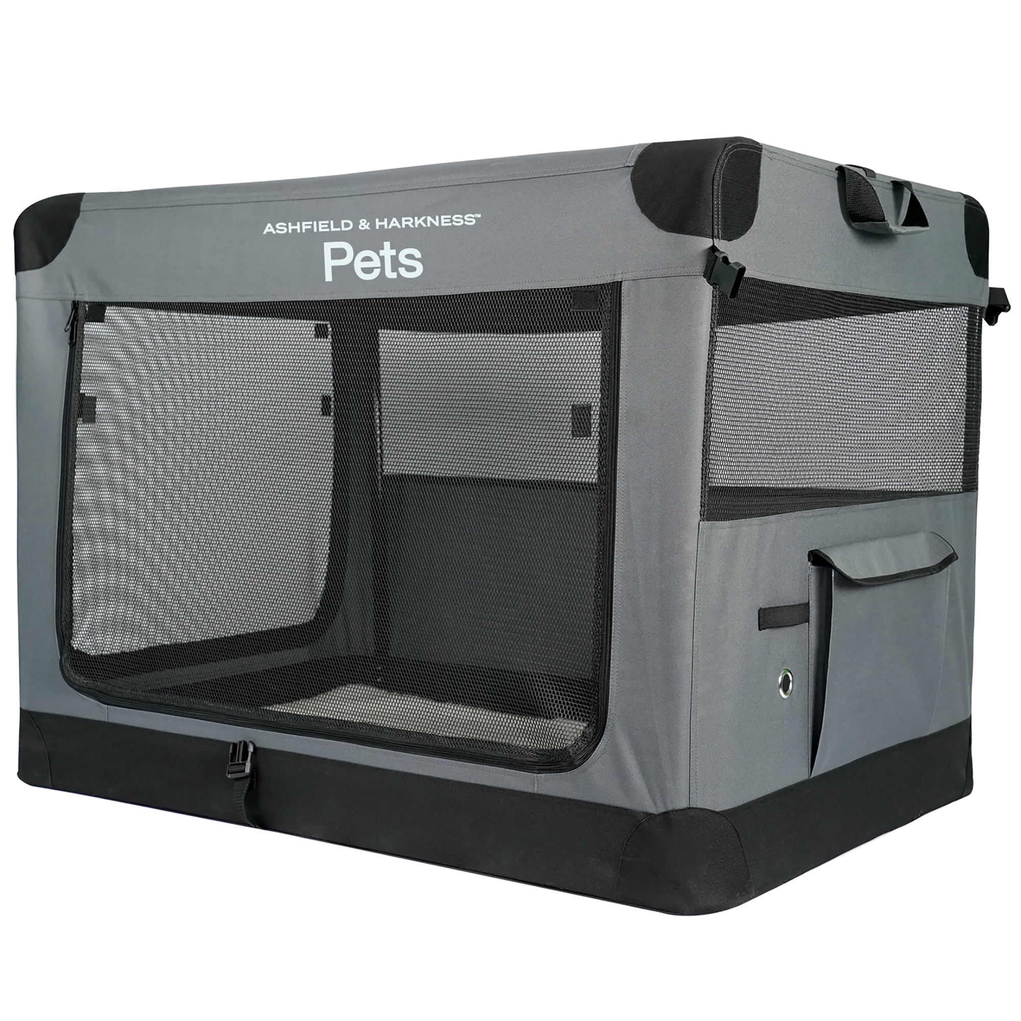 Ashfield & Harkness: Collapsible Soft Dog Crate - 42