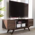thumbnail image 1 of Baxton Studio Ashfield 59" TV Stand in Brown, 1 of 8