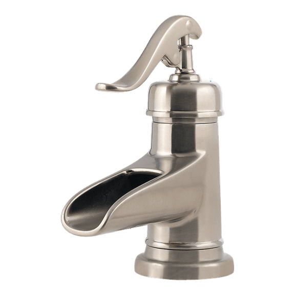 Ashfield Single Control 4" Centerset Bathroom Faucet in Brushed Nickel