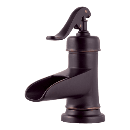 Ashfield Single Control 4" Centerset Bathroom Faucet in Tuscan Bronze
