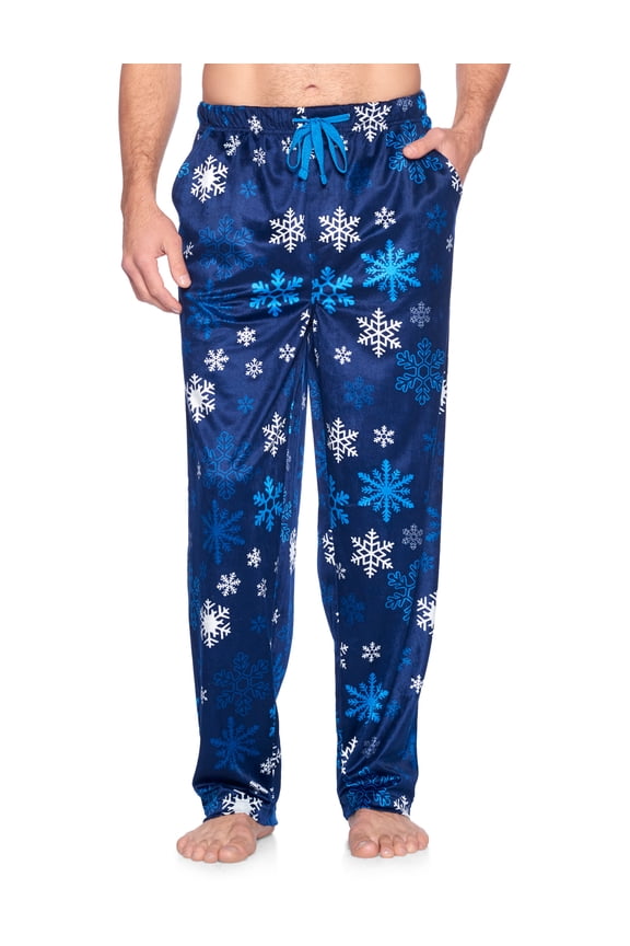 Men's Mink Fleece Sleep Lounge Pajama Pants