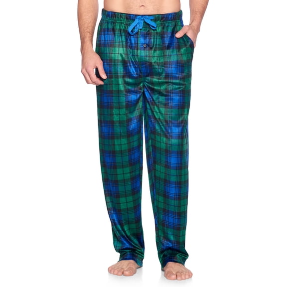 Ashford & Brooks Men's Mink Fleece Sleep Lounge Pajama Pants