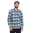 thumbnail image 1 of Ashford & Brooks Mens Flannel Button Down Plaid Long Sleeve Casual Shirt, 1 of 5