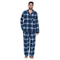 thumbnail image 1 of Ashford & Brooks Mens Flannel Plaid Pajamas Long Pj Set, 1 of 5