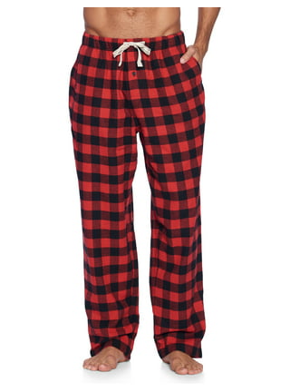 Mens Pajama Bottoms in Mens Pajamas and Robes | Red - Walmart.com