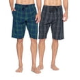 thumbnail image 1 of Ashford & Brooks Mens Woven 2 Pack Sleep Shorts Jam, 1 of 5