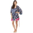 thumbnail image 1 of Ashford & Brooks Women's 2 Piece Satin Robe and Nightie Set, 1 of 4