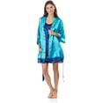 thumbnail image 1 of Ashford & Brooks Women's 2 Piece Satin Robe and Nightie Set, 1 of 4
