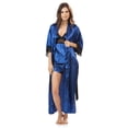 thumbnail image 1 of Ashford & Brooks Women's 3 Piece Satin Long Robe and Pajama Set, 1 of 5