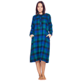 thumbnail image 1 of Ashford & Brooks Women's Flannel Plaid Long Sleeve Nightgown, 1 of 2