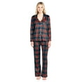 thumbnail image 1 of Ashford & Brooks Women's Minky Micro Fleece Button Up Pajama Set, 1 of 5