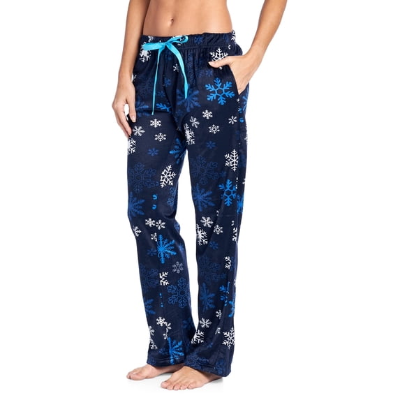 Ashford & Brooks Women's Plush Mink Fleece Pajama Sleep Pants