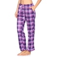 thumbnail image 1 of Ashford & Brooks Women's Plush Mink Fleece Pajama Sleep Pants, 1 of 5