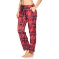 thumbnail image 1 of Ashford & Brooks Women's Plush Mink Fleece Pajama Sleep Pants, 1 of 5